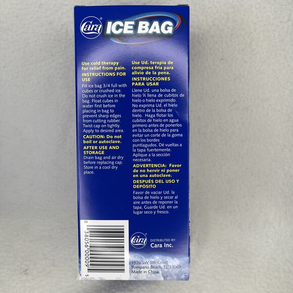 11" ICE BAG w/ Cap Cara ( Large ) - Picture 3 of 4